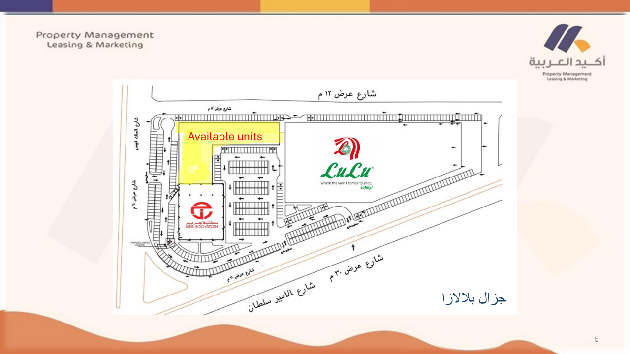 مخطط رئيسي جزال بلازا – جازان