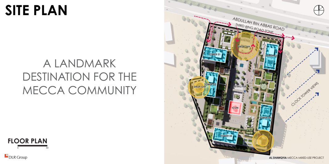 المخطط الرئيسي لمشروع الشوقية – مكة المكرمة